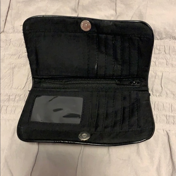 Fake leather bow wallet - Picture 2 of 2